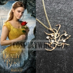 Beauty and the Beast (2017 film) Belle Rose Necklace