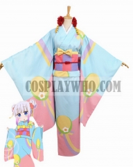Miss Kobayashi's Dragon Maid Kanna Cosplay Kimono