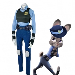 Zootopia Judy Hopps Cosplay Police Uniform