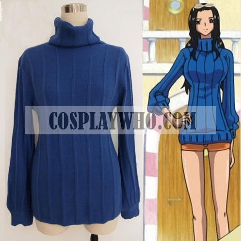 One Piece Film Z Cosplay Nico Robin Costume Jacket & Leg Pouch