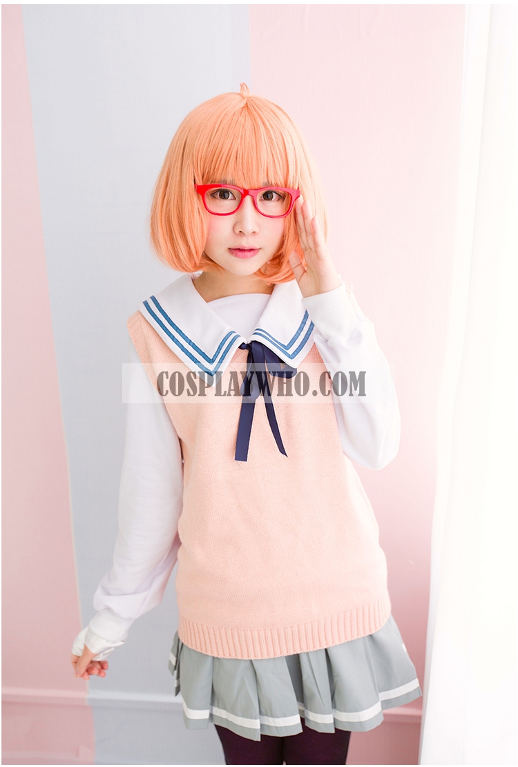 Kyoukai no Kanata Mirai Cosplay Sailor Shirt