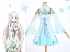 Re: Life In A Different World From Zero Emilia Blue Dress