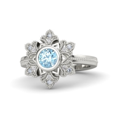 Frozen Elsa Snowflake Ring