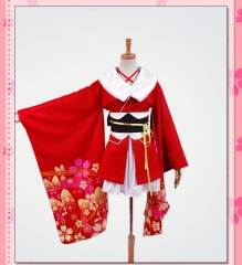 Unbreakable Machine-Doll Yaya Sakura Kimono Cosplay  Costume