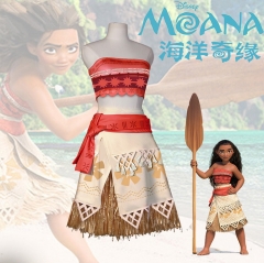 Moana (2016 Film ) Moana Waialiki Cosplay Costume