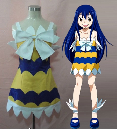 Fairy Tail Wendy Cosplay Costume