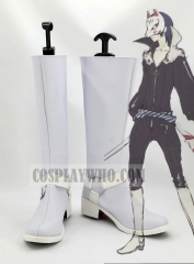 Persona 5 Yusuke Kitagawa Cosplay Fox White Motorcycle Boots