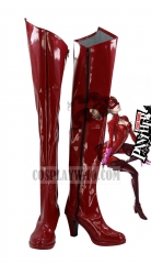 Persona 5 Ann Takamaki Cosplay Red Thigh-high Boots
