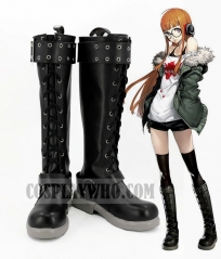 Persona 5 Futaba Sakura Cosplay Black Boots