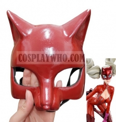 Persona 5 Ann Takamaki Red Latex Catsuit Cosplay Costume - roblox ann takamaki latex outfit